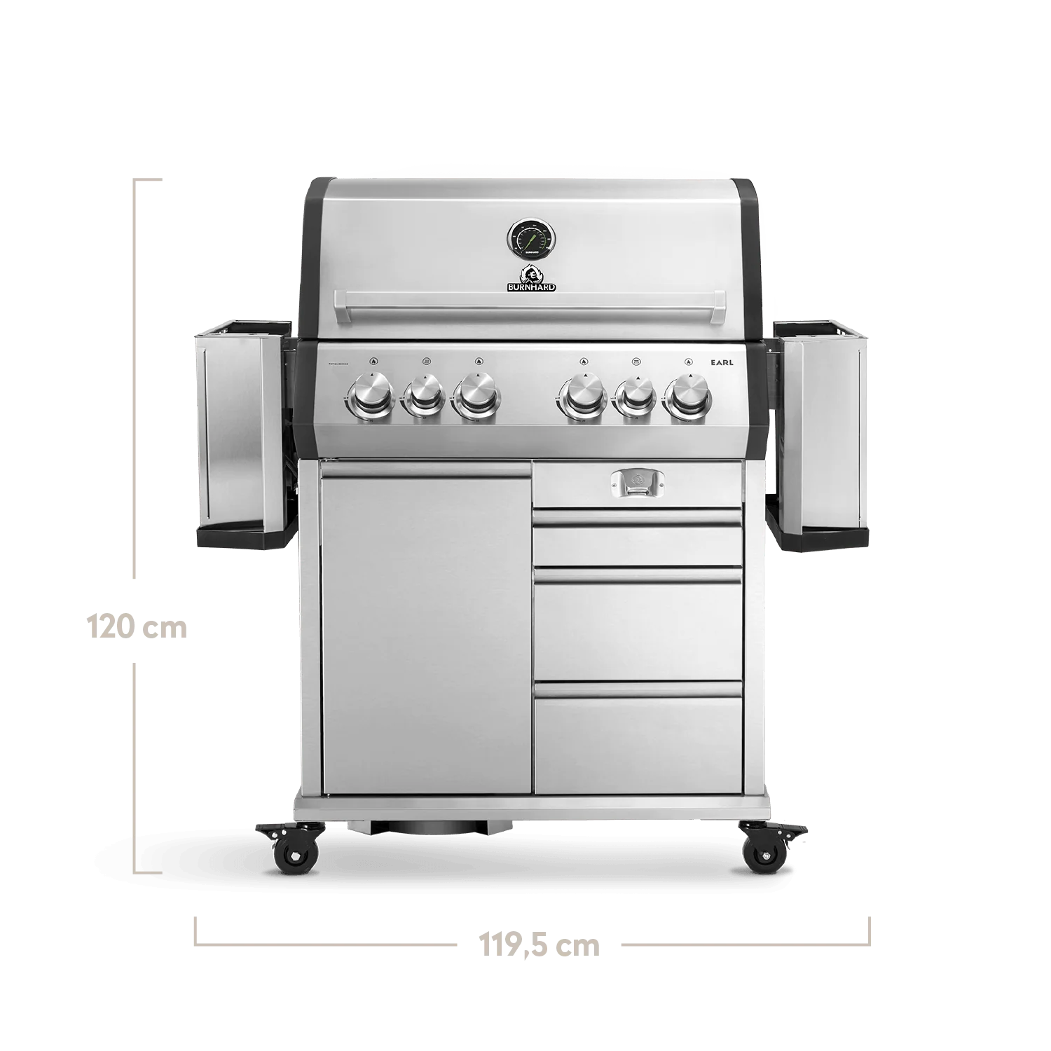 Big EARL Premium-Gasgrill 4-Brenner - Image 3