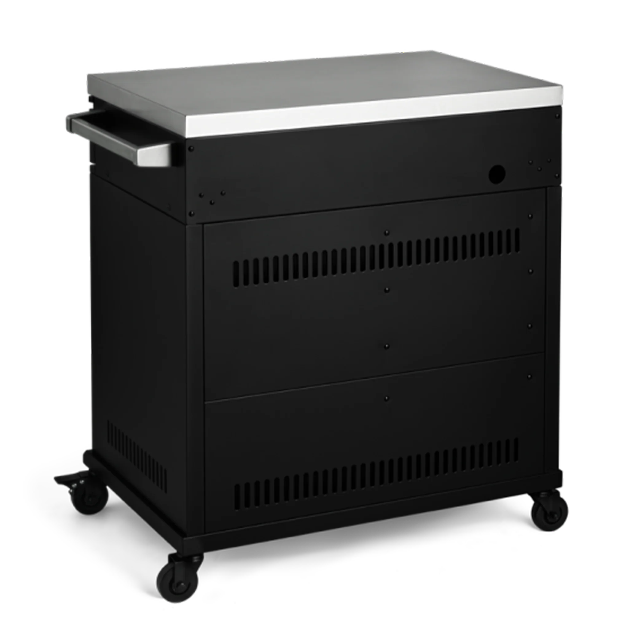 Big FRED 4-Brenner Deluxe Gasgrill mit Grill Beistellwagen und Gusseisen Grillrosten Set 3-tlg. - Image 14