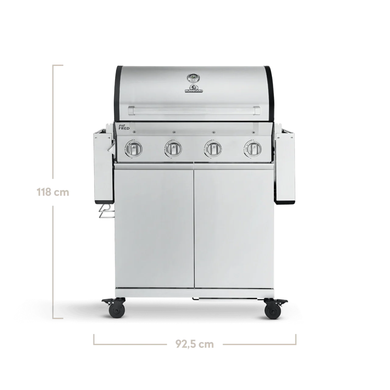 Big FRED Basic Gasgrill 4-Brenner - Image 3