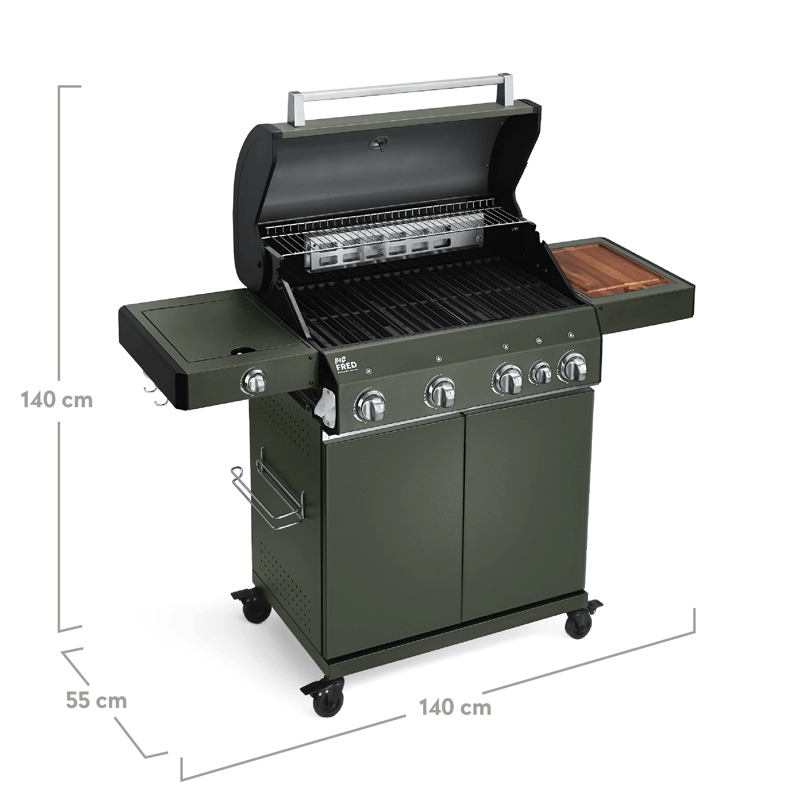 Big FRED Deluxe Gasgrill 4-Brenner Series 3 - Image 18