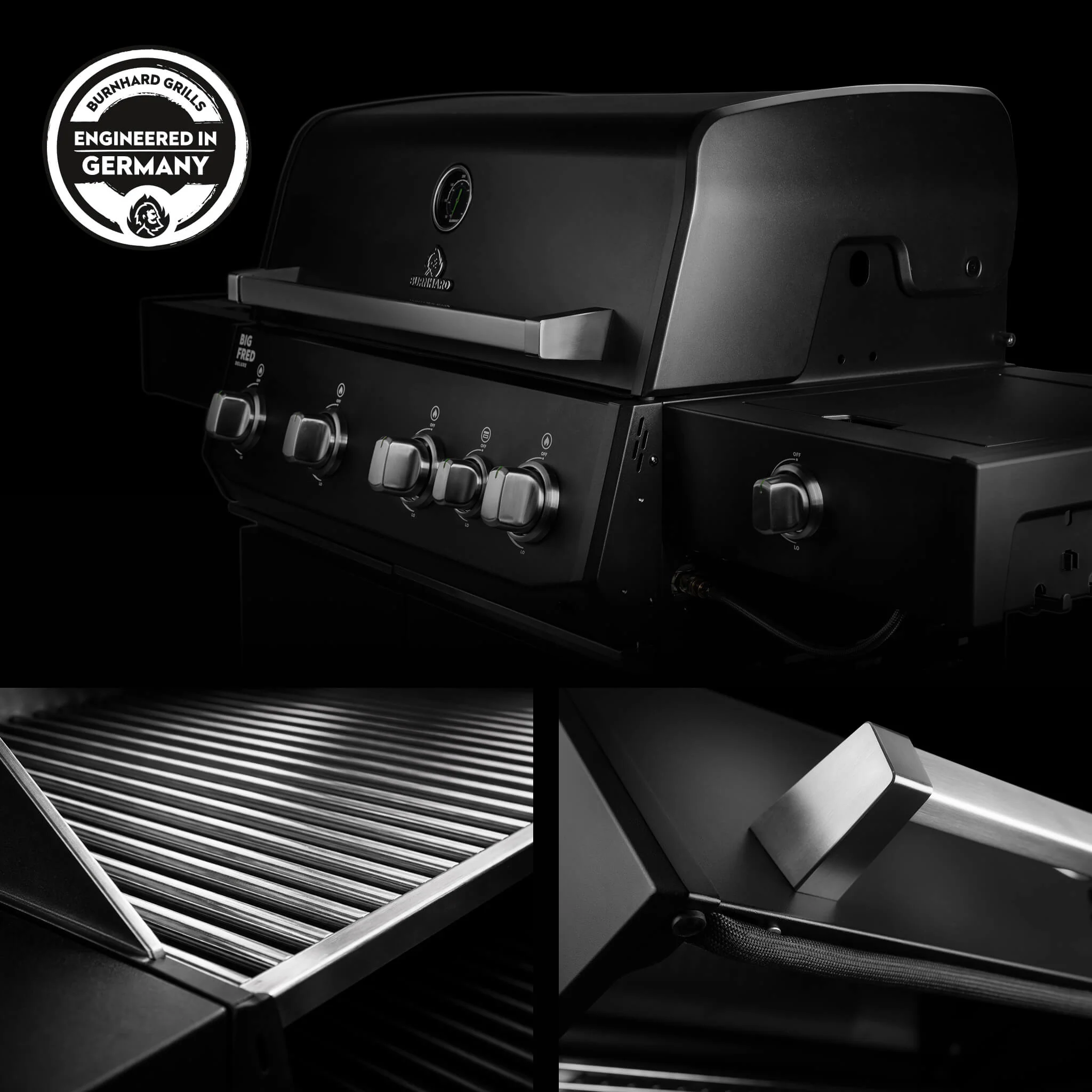 Big FRED Deluxe Gasgrill 4-Brenner Series 4 - Image 21