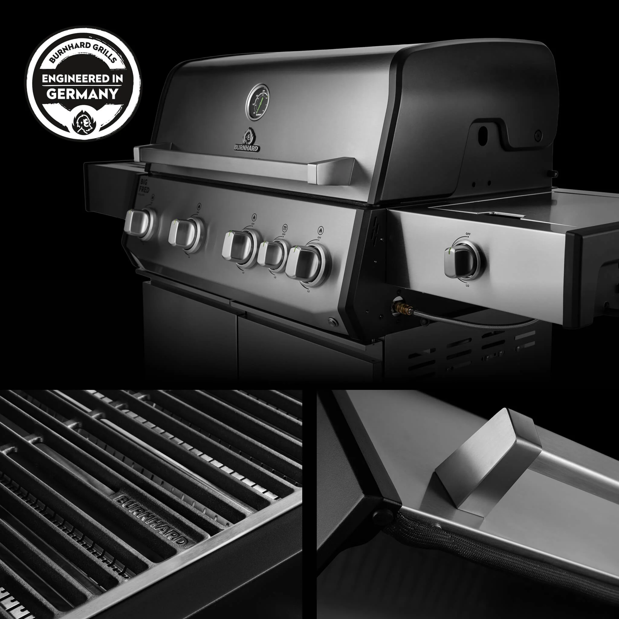 Big FRED Deluxe Gasgrill 4-Brenner Series 4 - Image 22