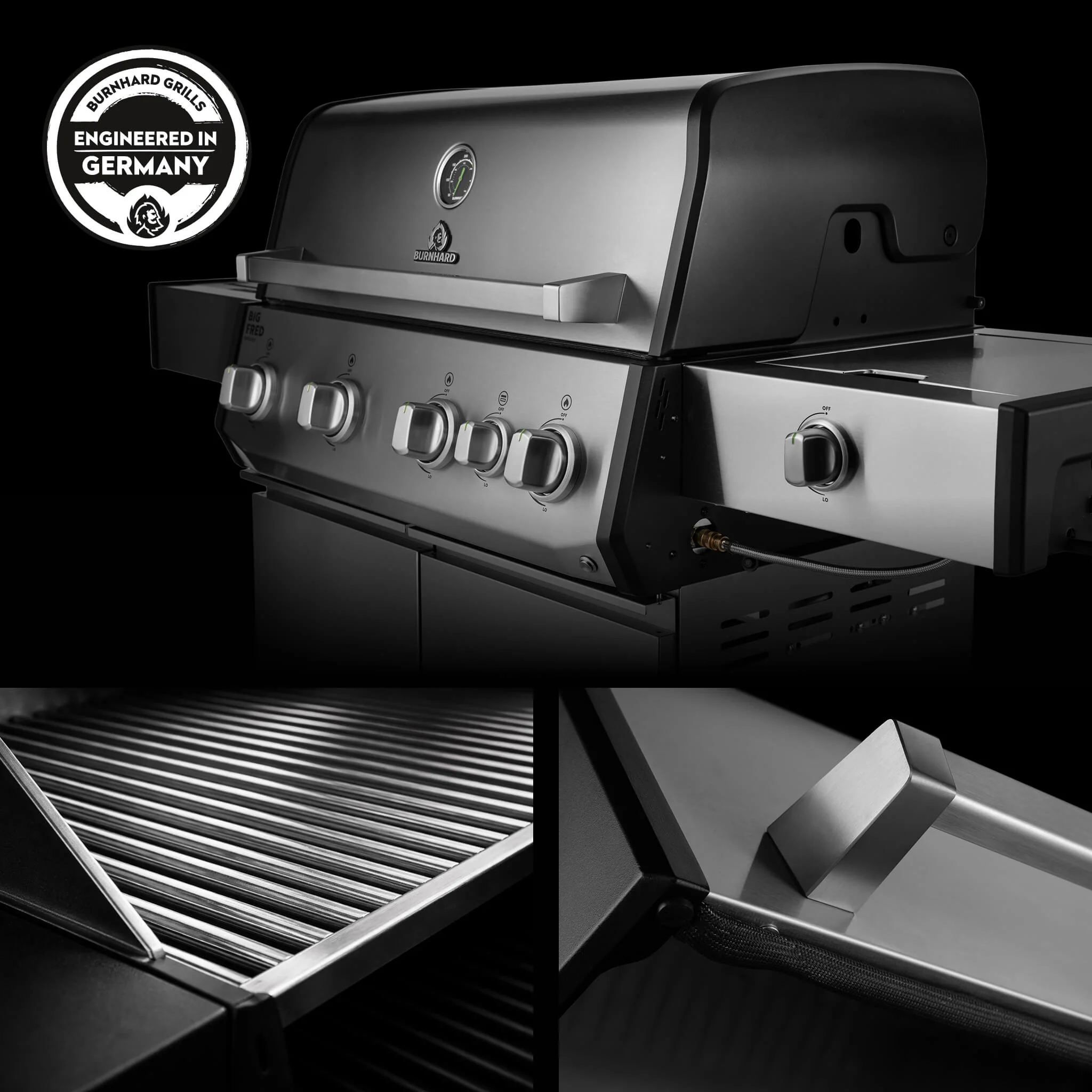 Big FRED Deluxe Gasgrill 4-Brenner Series 4 - Image 23
