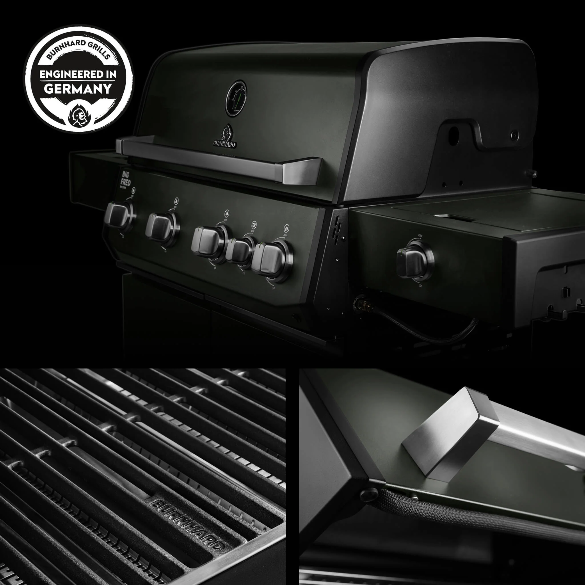 Big FRED Deluxe Gasgrill 4-Brenner Series 4 - Image 24