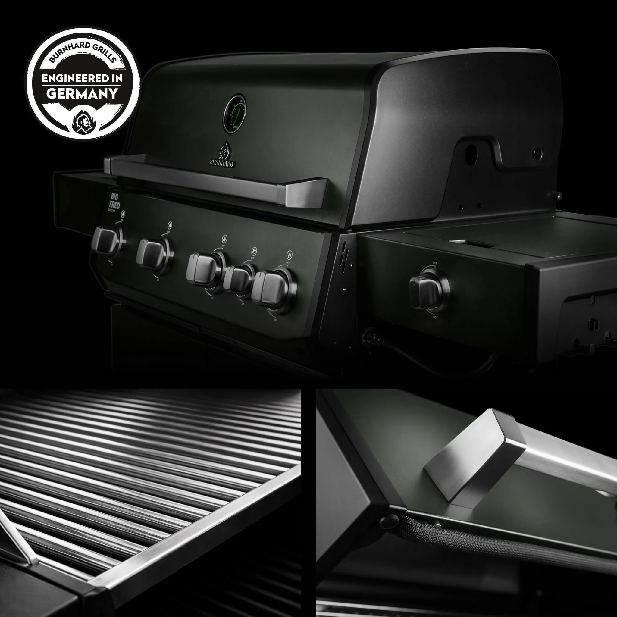 Big FRED Deluxe Gasgrill 4-Brenner Series 4 - Image 25