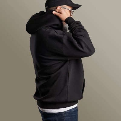 BURNHARD Hoodie, Logo Grau - Image 3