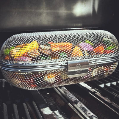 Drehspieß mit Spieß-Rondell & Grillkorb Set 3-tlg. - Image 13