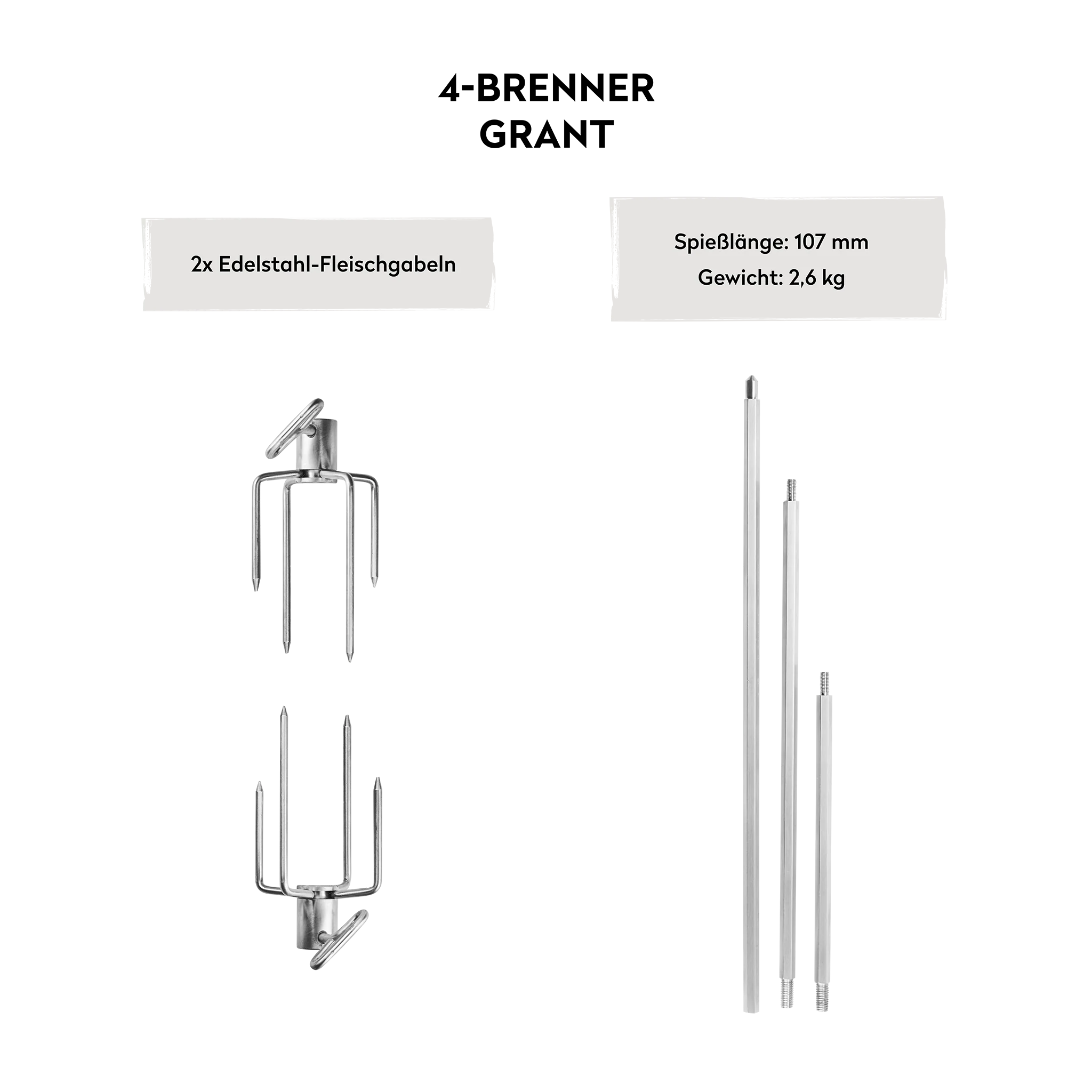Drehspieß mit Spieß-Rondell Set 2-tlg. - Image 10