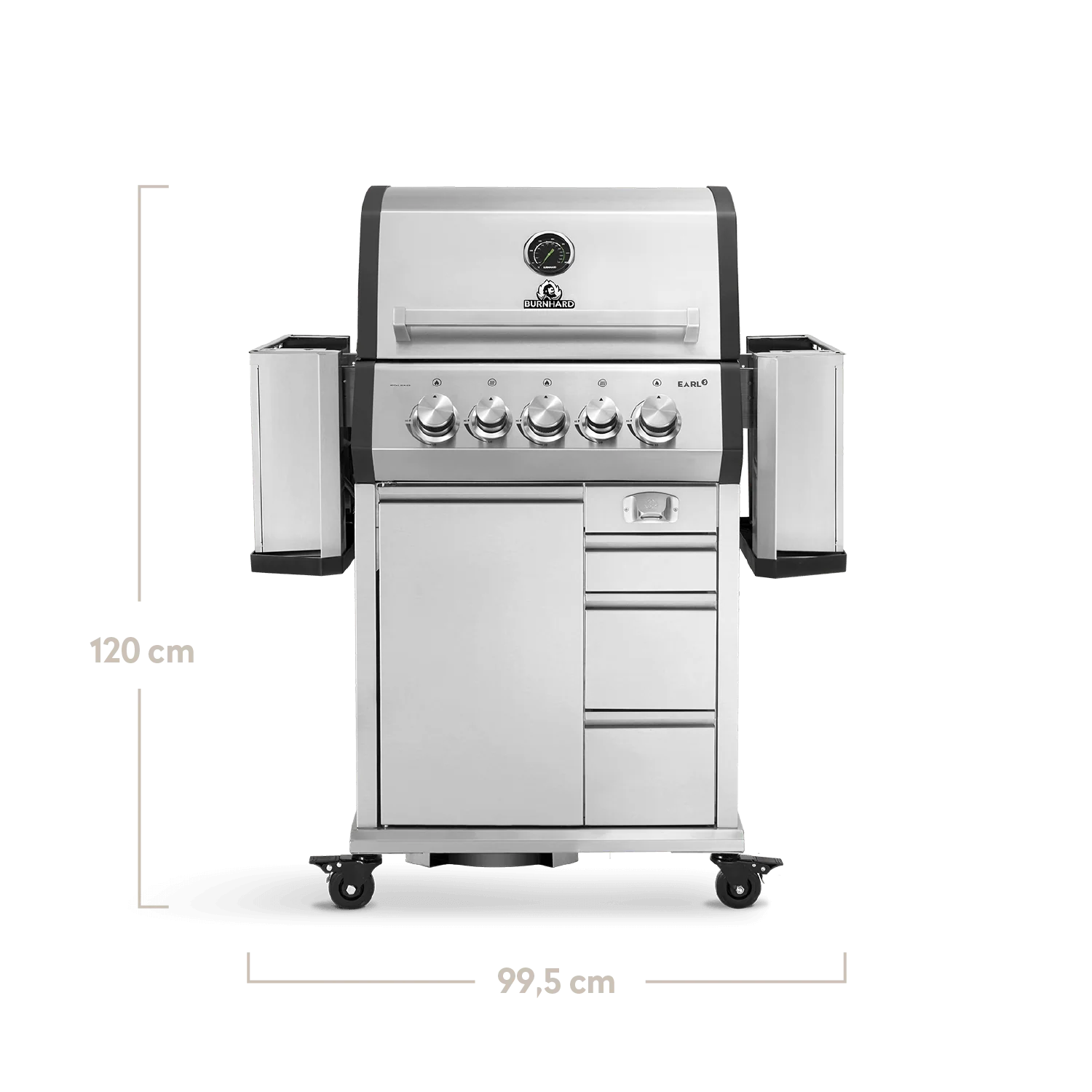 EARL Premium-Gasgrill 3-Brenner - Image 3