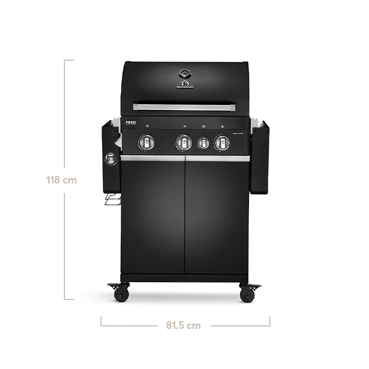 FRED Deluxe Gasgrill 3-Brenner Series 3 - Image 8