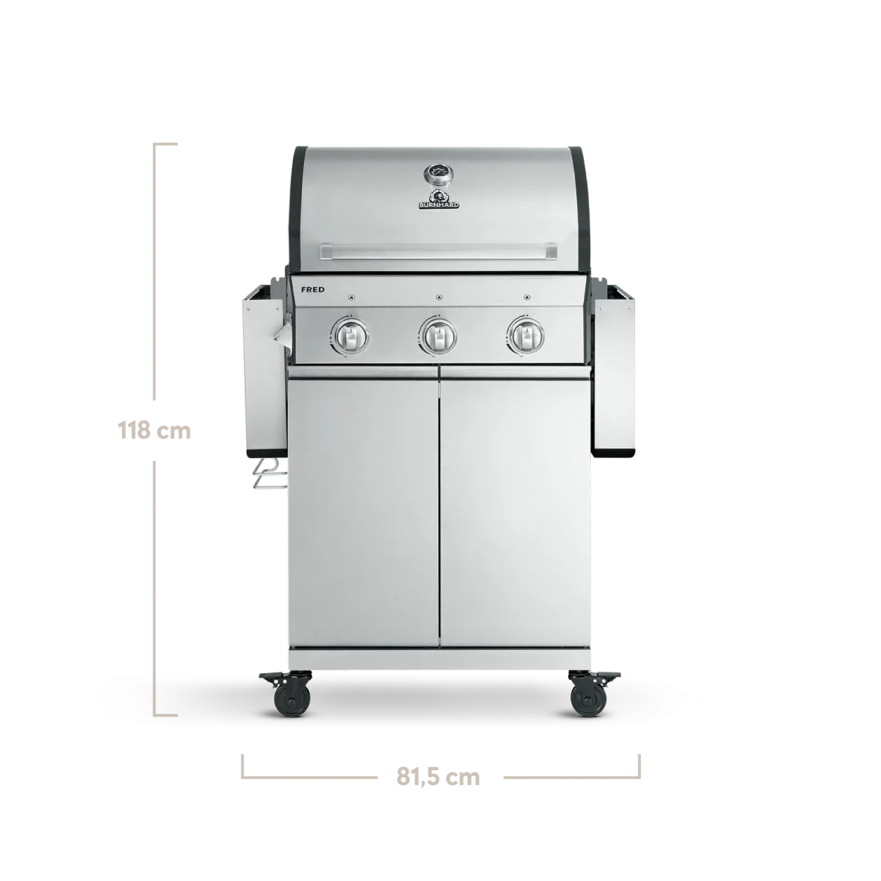 FRED Basic Gasgrill 3-Brenner Series 3 - Image 3