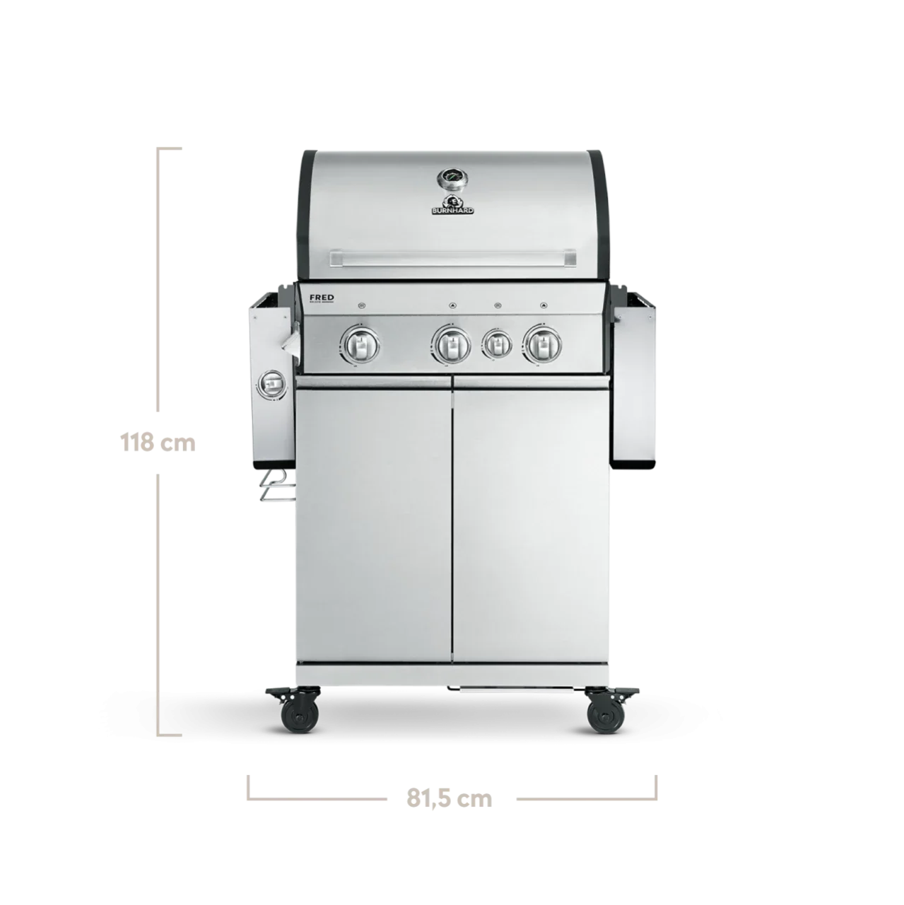 FRED Deluxe Gasgrill 3-Brenner Series 3 - Image 3