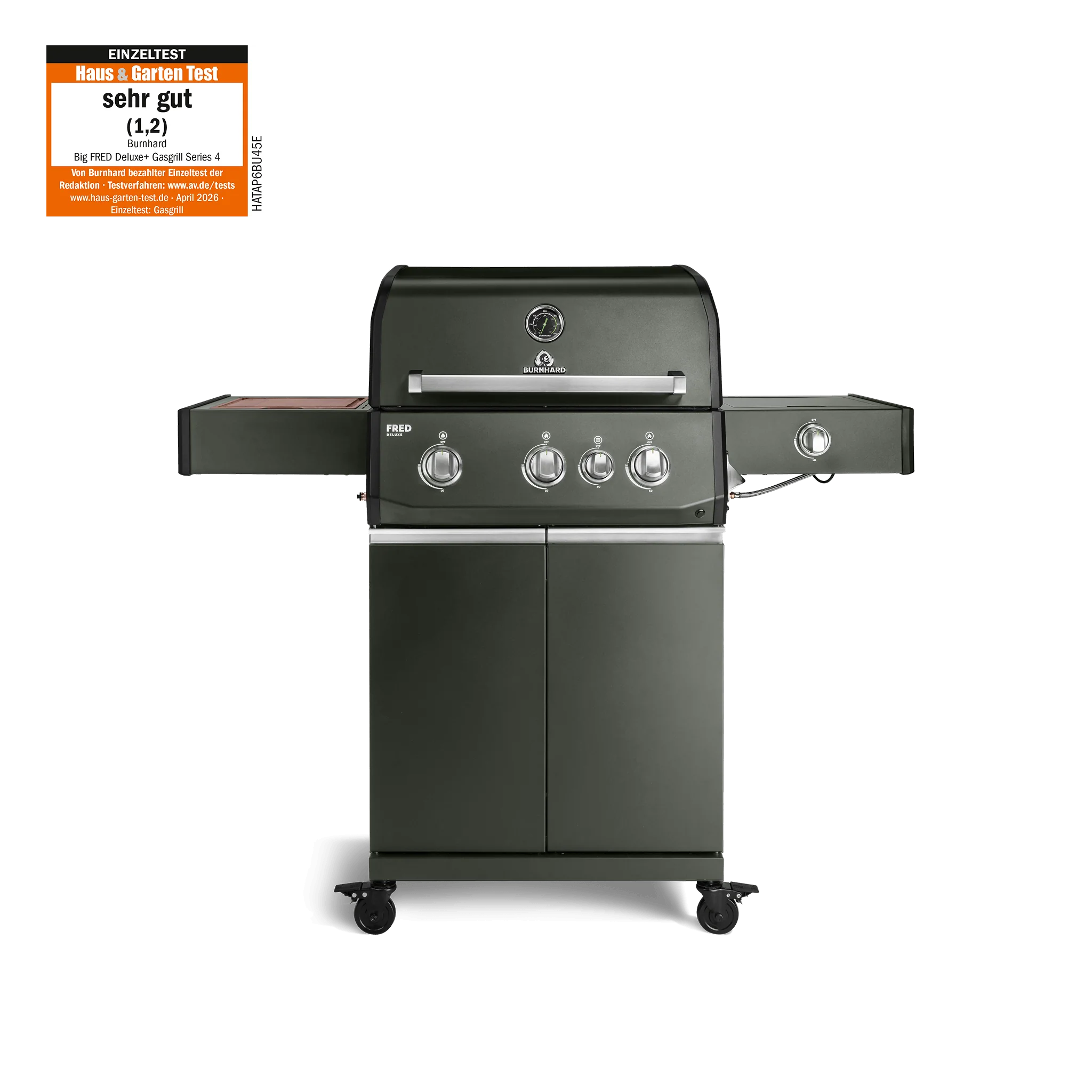 FRED Deluxe Gasgrill 3-Brenner Series 4 - Image 3
