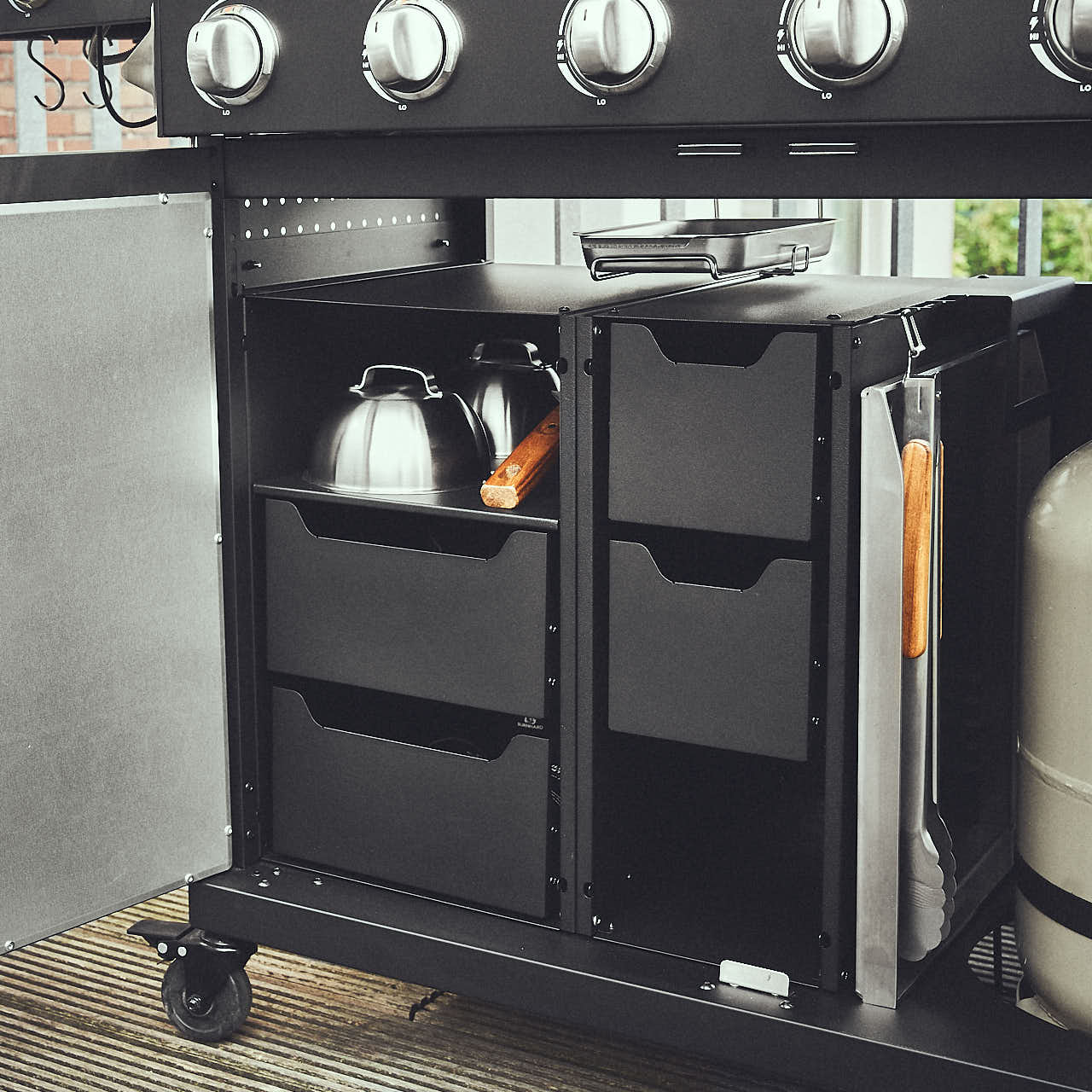 Einbauregal für Gasgrill FRED - Image 23