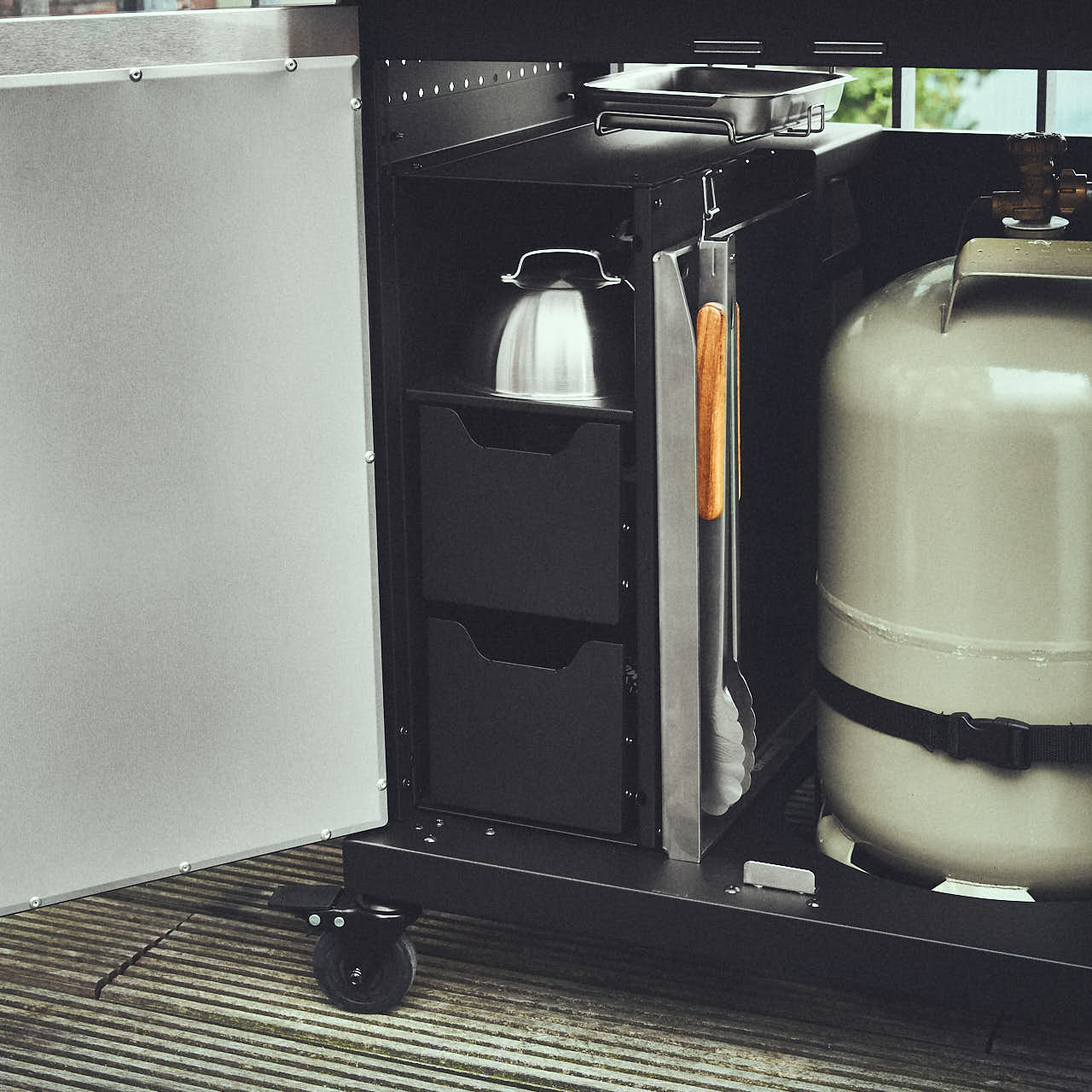 Einbauregal für Gasgrill FRED - Image 7