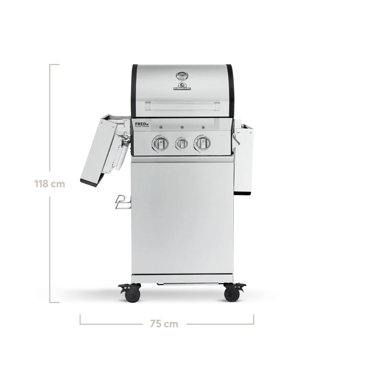 FRED Jr. Deluxe Gasgrill 2-Brenner Series 3 - Image 3