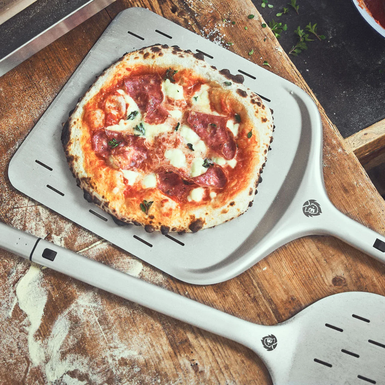 TONY Gas-Pizzaofen mit Pizzaschieber Set 2-tlg. - Image 8