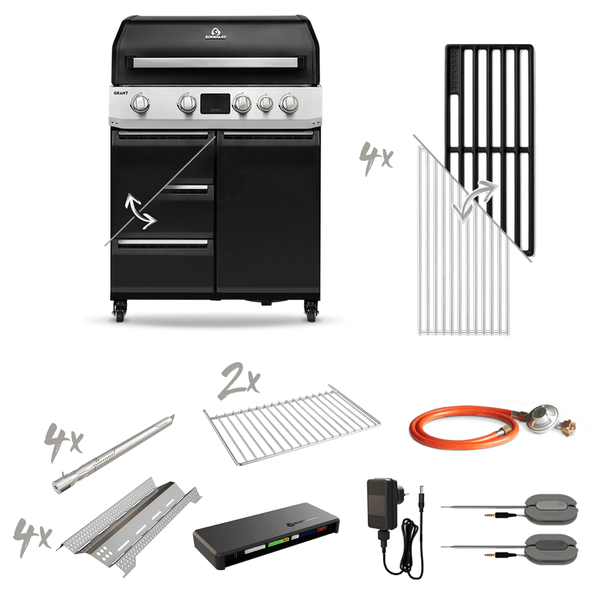 GRANT Base - Modularer Gasgrill 4-Brenner - Image 4