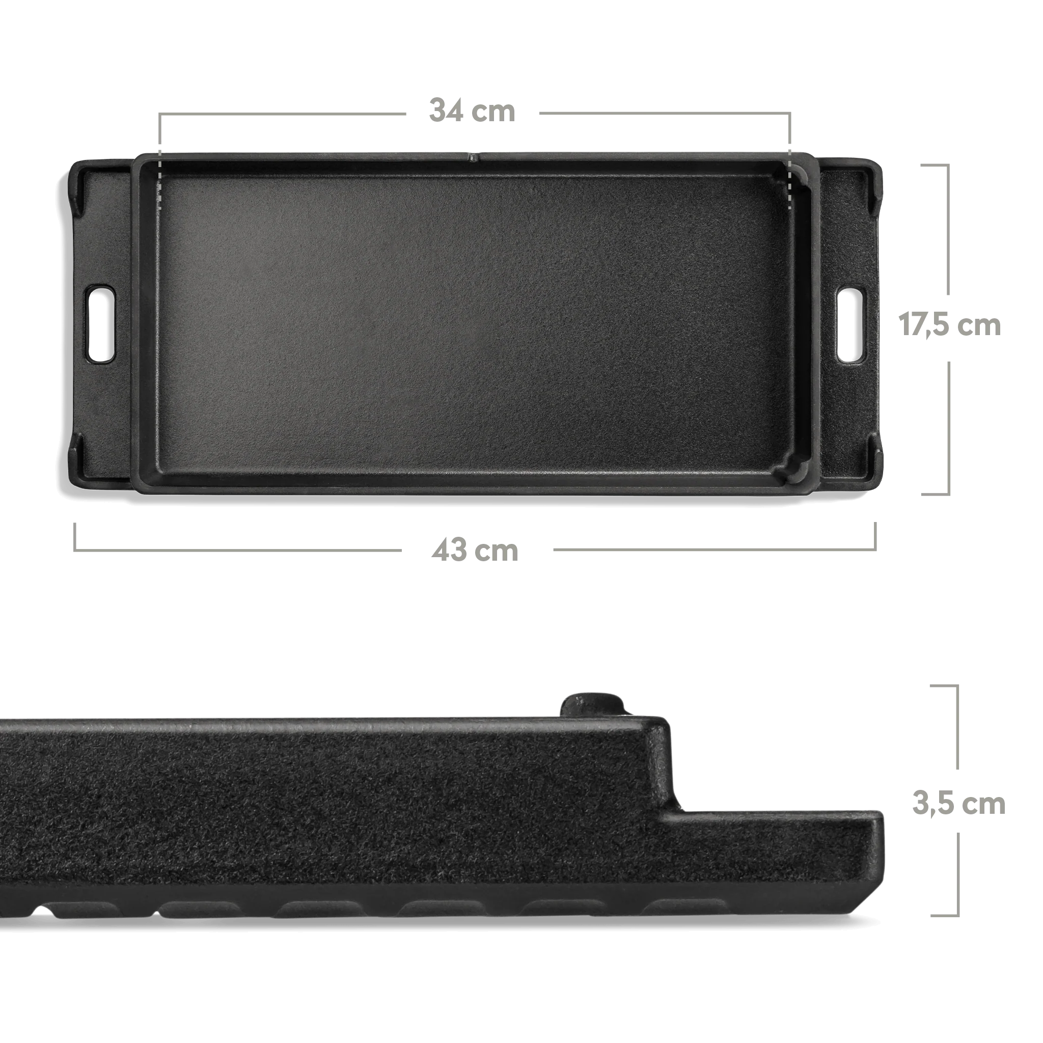 GRANT Grillplatte Gusseisen 2-in-1 - Image 3