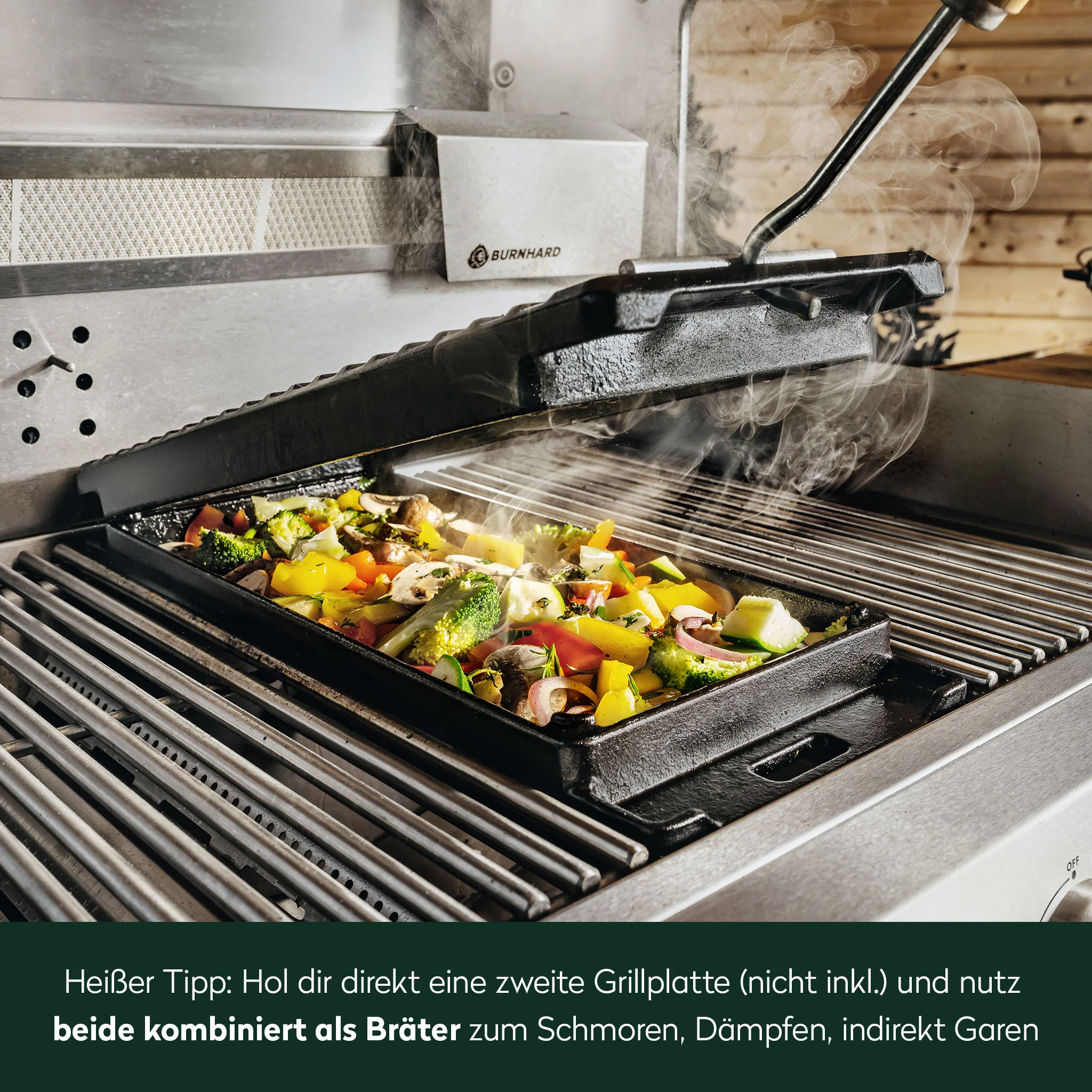 GRANT Grillplatte Gusseisen 2-in-1 - Image 8