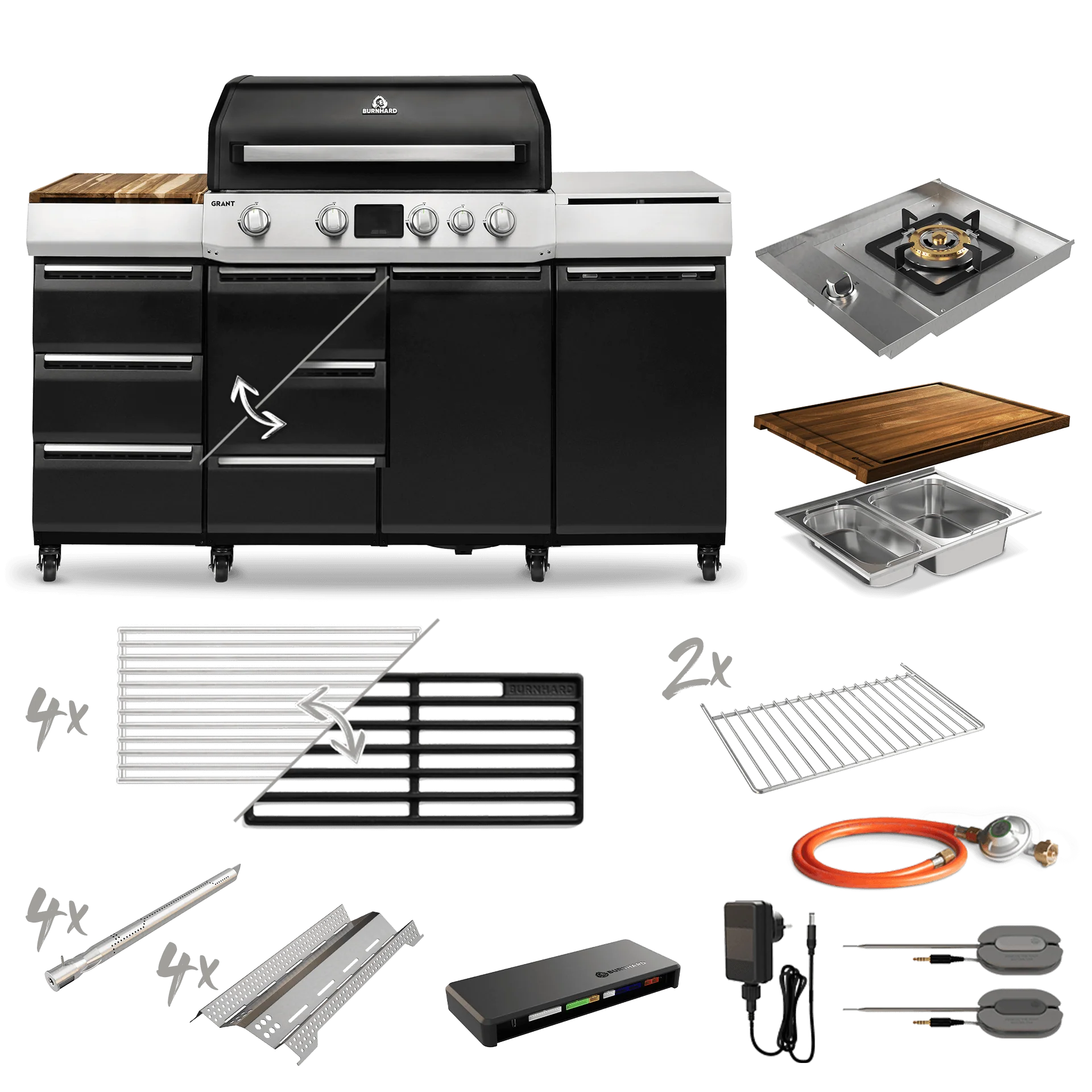 GRANT Pro - Modularer Gasgrill 4-Brenner - Image 6