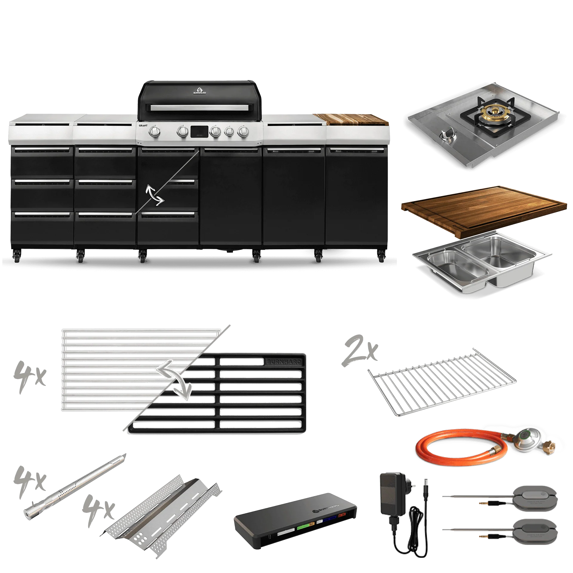 GRANT Station - Modularer Gasgrill 4-Brenner - Image 6