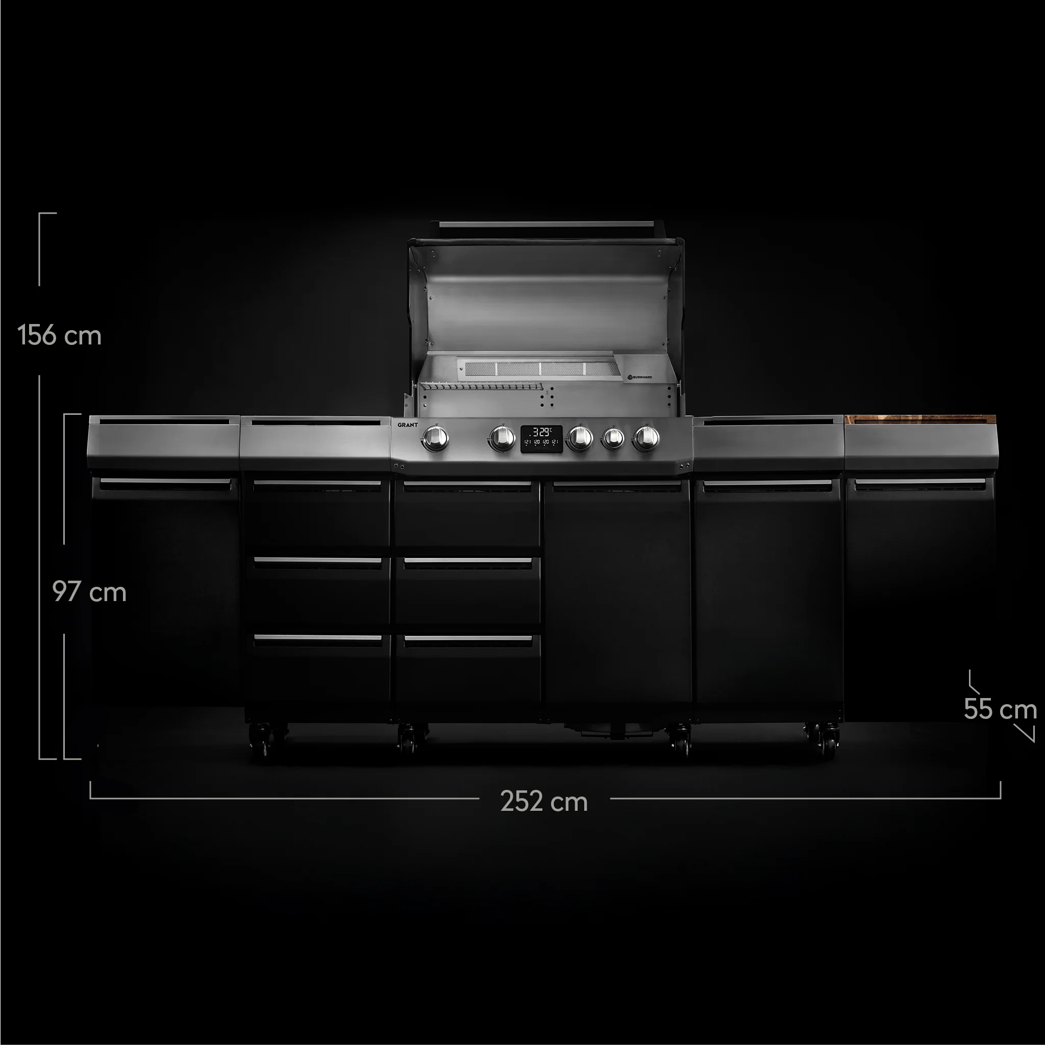 GRANT Station - Modularer Gasgrill 4-Brenner - Image 8