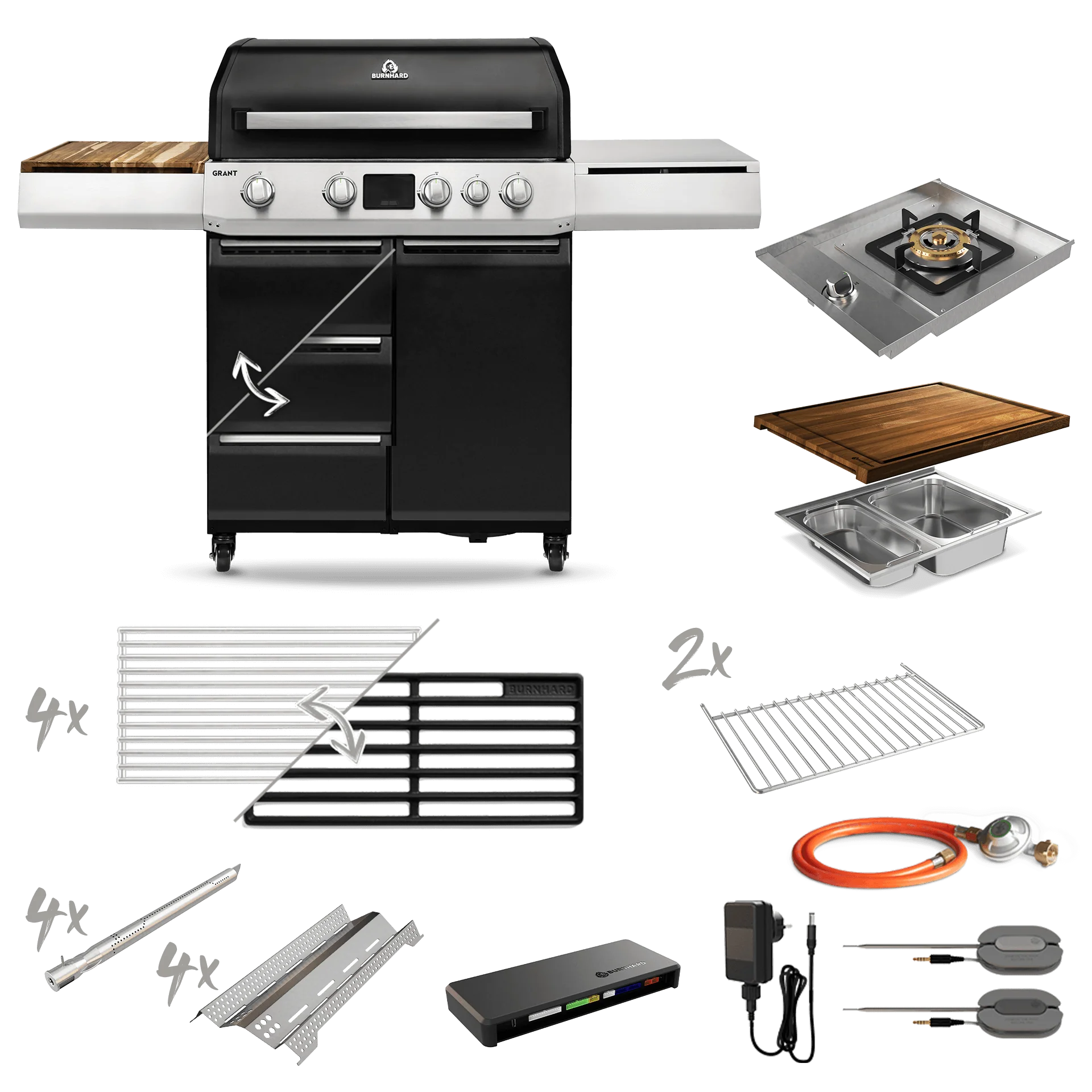 GRANT Upgrade - Modularer Gasgrill 4-Brenner - Image 4