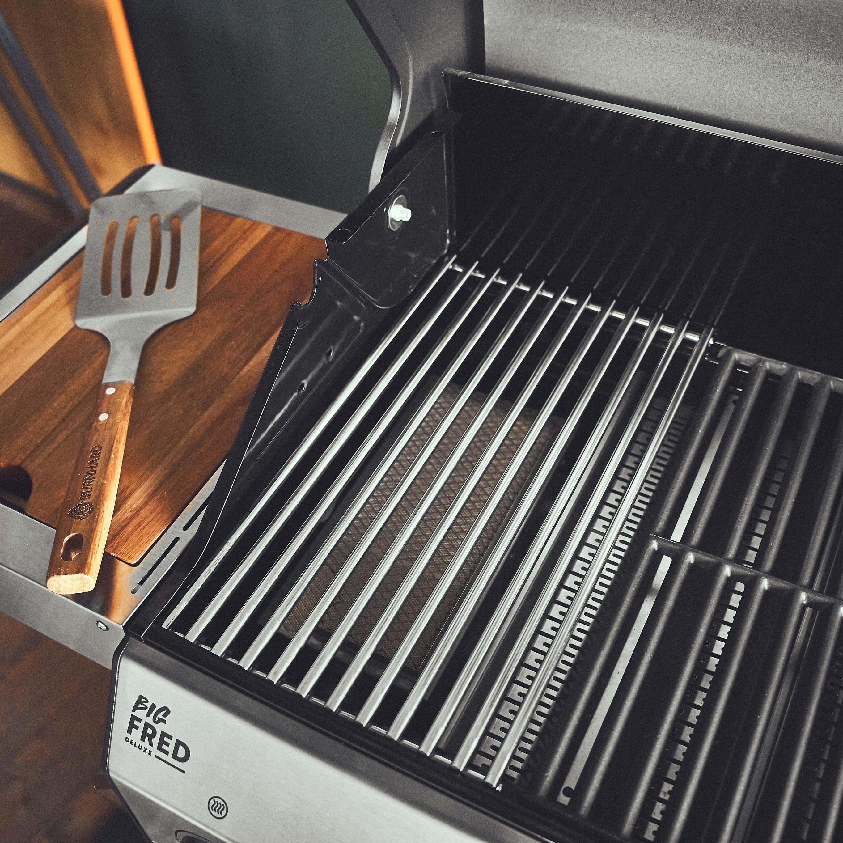 Grillrost Edelstahl groß 41,5 x 23,5 Serie FRED - Image 3