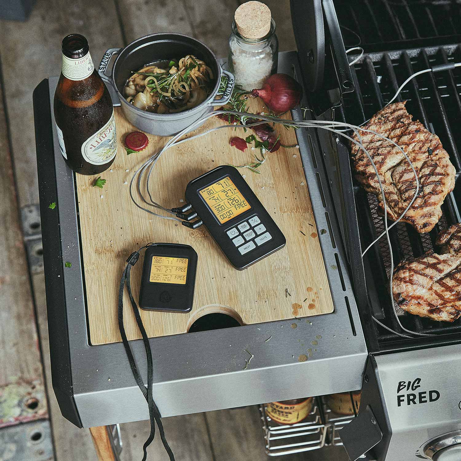 Grillthermometer mit 4 Sonden - Image 7