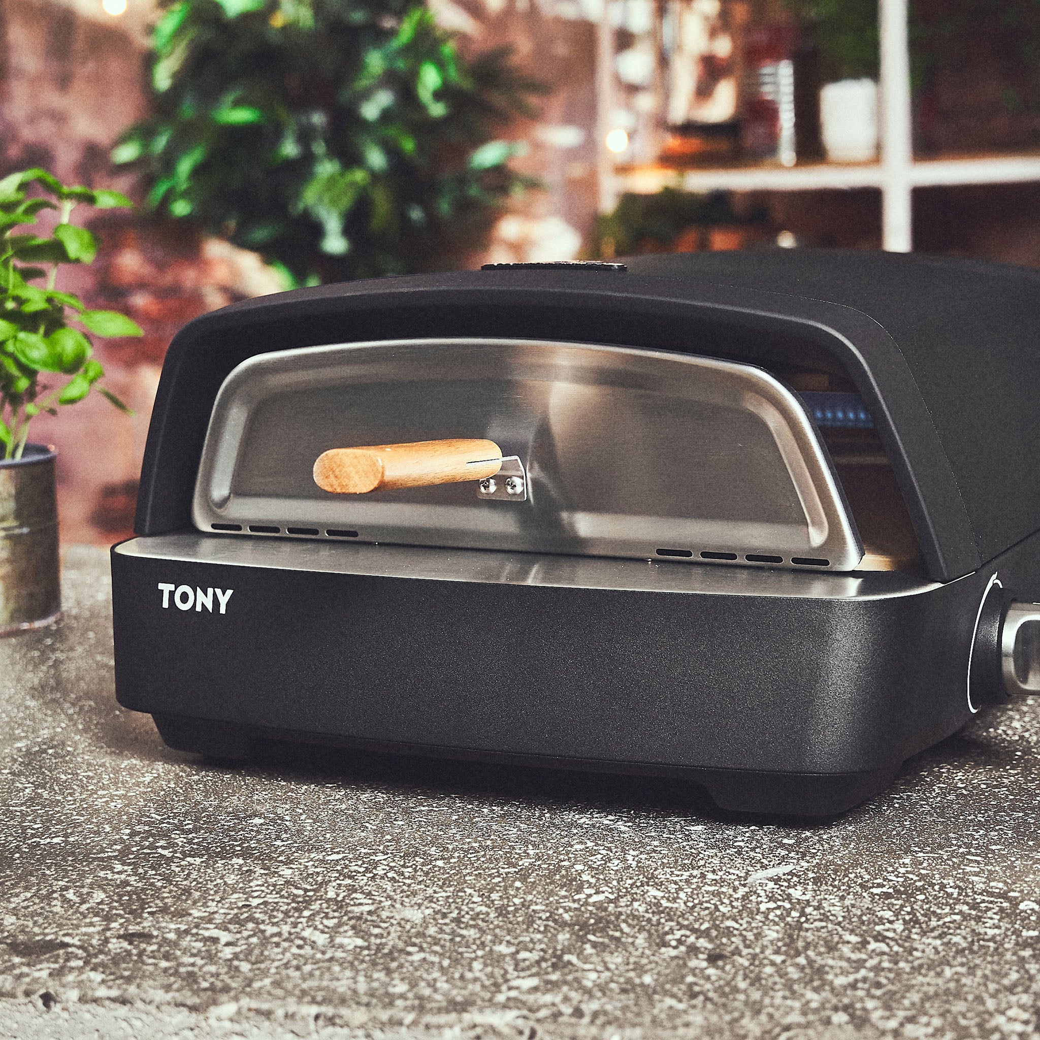 Gas Pizzaofen Tony + Hitzeschild - Image 8
