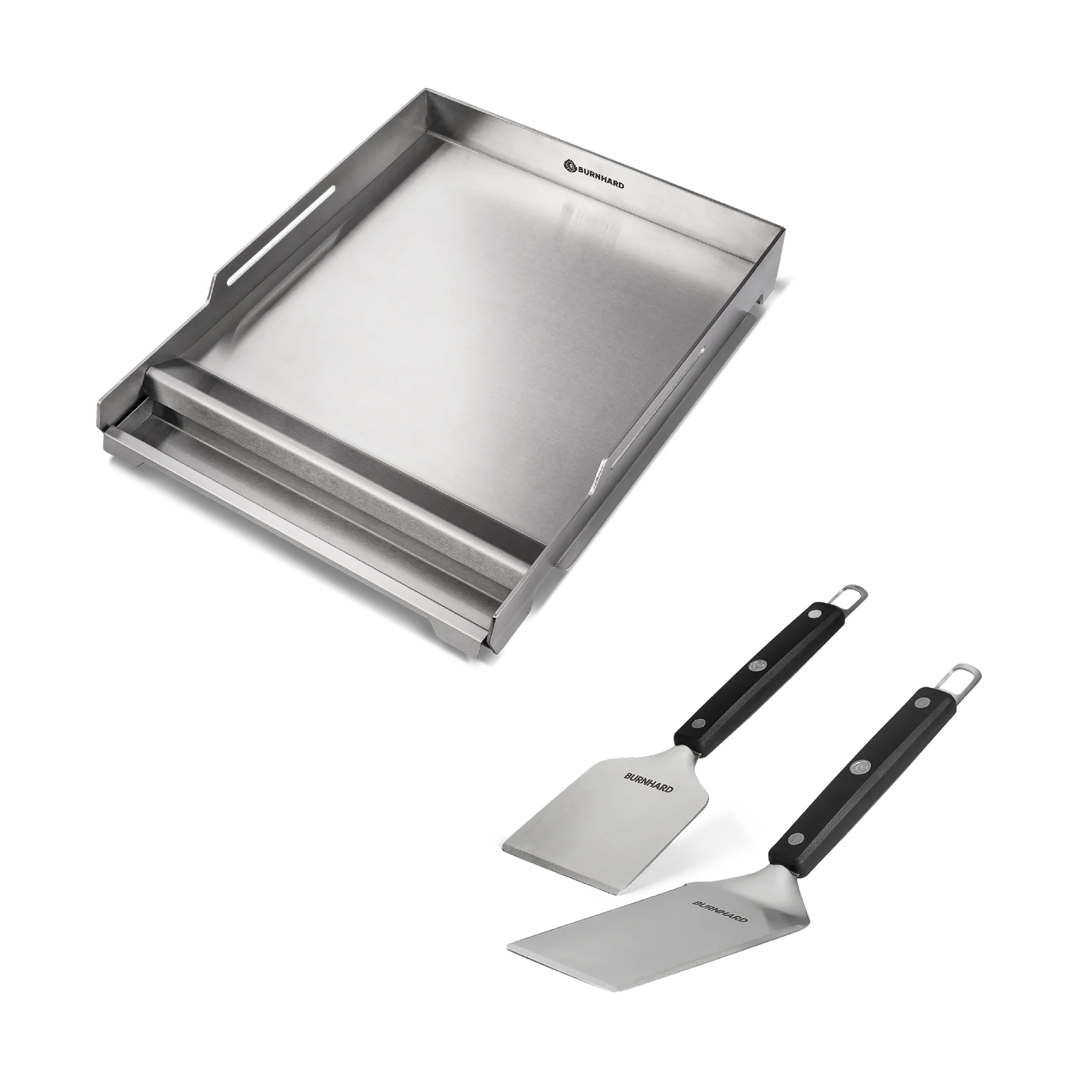 Premium Plancha Set mit 2tlg. Grillspachtel und Grillschaber - Image 3
