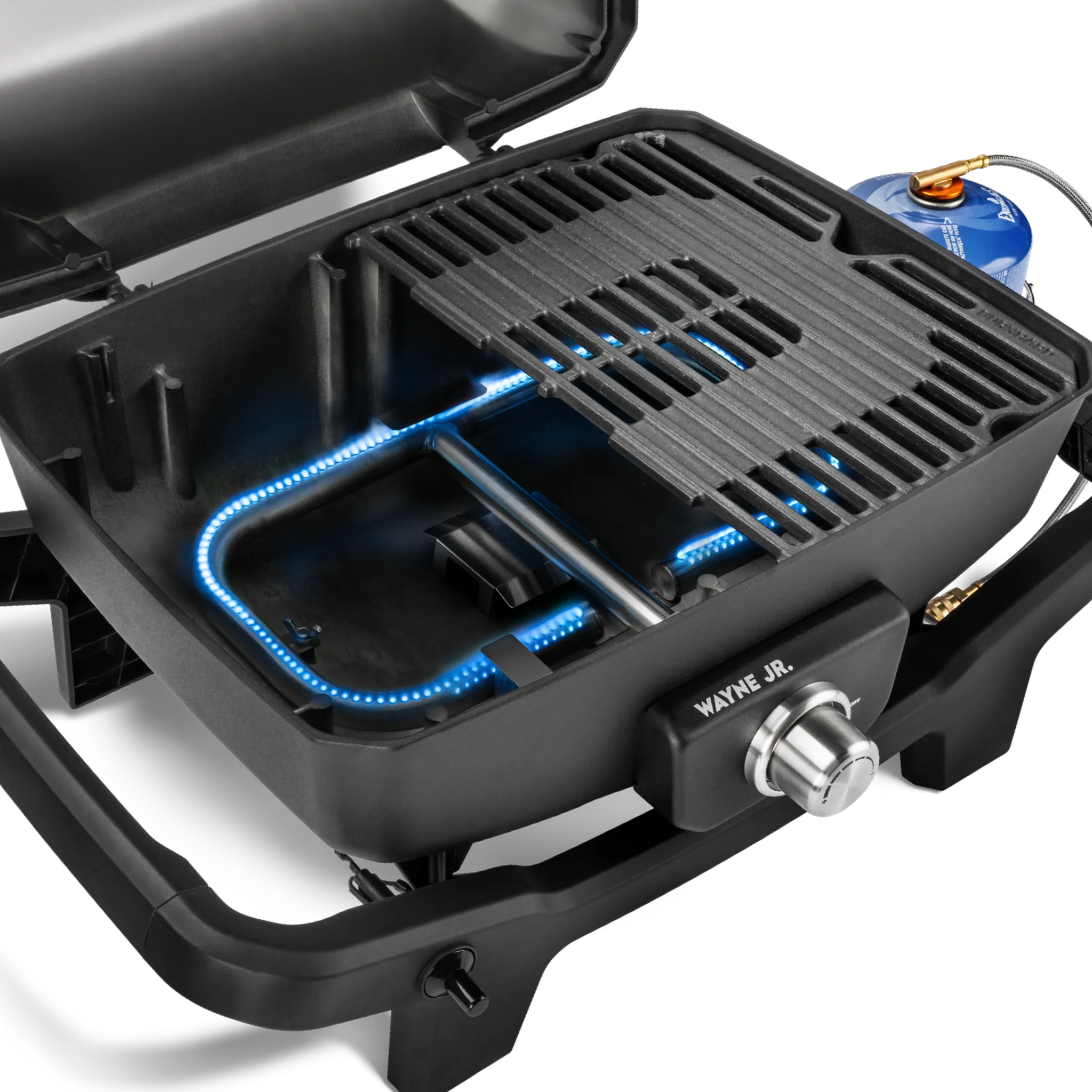 WAYNE Jr. Balkongrill 1-Brenner inkl. Rollwagen - Image 7